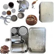 Extra Rare Vintage Collectors Camping Coffee Kit, Portable Travel Outdoor Espresso & Pour Over Set,Nostalgia Coffee Lovers,Mini Maker for Camping,Hiking & Outdoor Adventures,1Pcs