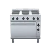 Waldorf 800 Series RNL8610SEC - 900mm Electric Range Convection Oven Low Back Version