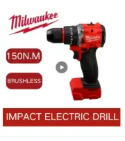Milwaukee Brushless 18V Electric Drill 150N.mCordless Impact Drill of Decoration