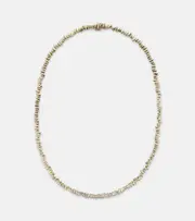[Suzanne Kalan] Suzanne Kalan 18kt gold tennis necklace with diamonds One Size gold