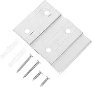 UTHCLO 1 Set Shaped Metal Hooks for Photo Frames Heavy Duty Wall Mounted Hangers Picture Hanging Clips Durable Easy to Clean for Decor