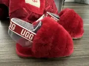 UGG Australia Fluff Yeah Slide Slippers Girls Sandal 02/01