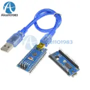 2PCS Nano V3.0 Mini USB ATmega328 5V 16M Controller CH340G for Arduino +Cable
