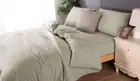NNEDSZ duvet cover and sheet comb set king silver