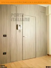 Flush-to-wall internal doors many models and types of doors. Modern design