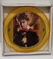 Harry Potter Gold 7" Novelty Wall/Desk Clock Brand New Daniel Radcliffe