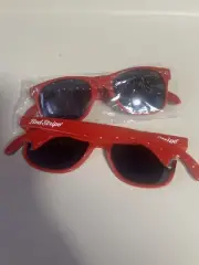 Red Stripe Beer Lot (2) Collectible Bottle Opener Sunglasses Jamaica