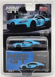 MINI GT 1:64 MIJO EXCLUSIVE LIMITED ED. BUGATTI CHIRON PUR SPORT REAL RIDERS!