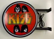 KISS Band Bar Lighting Wall Sign Light LED