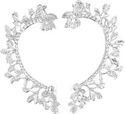 [SHERCHPRY] 2pcs Shining Leaf Ear Studs Fashion Ear Ornaments Non-piercing Jewelry for Women
