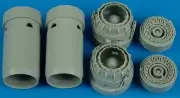 Aires 4473 1/48 Tornado Exhaust Nozzles For Hobby Boss (Resin)