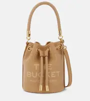 [Marc Jacobs] Marc Jacobs The Mini faux leather bucket bag One Size brown