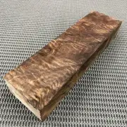 B430 Rare Marble Cake Bastogne Walnut Block Knife Handle Game Call 9.9"