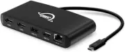 OWC Thunderbolt 3 Mini Dock 5-Port Dual 4K HDMI Dual USB Gigabit Ethernet