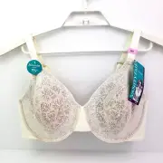 Vanity Fair Womens Size 38D Off White Full Figure Underwire Bra