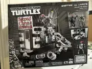 Teenage Mutant Ninja Turtles Mega Bloks STREET SHOWDOWN Black & White 2015 TMNT