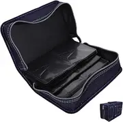 LABRIMP Capacity DVD Storage Bag Portable Disc Holder for Discs Easy Retrieval Zipper Design Lightweight CD Pouch for Travel and Office Use