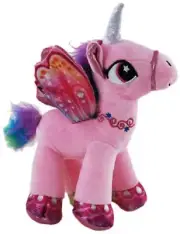 Light Pink Lolly Unicorn Soft Plush Toy Elka