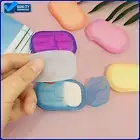 Portable Washing Slice Sheets Scented Foaming Paper Hand Bath Travel Soap