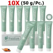 10X Funton Thai Herbal Toothpaste Remove Bad Breath Reduce tooth sensitivity Fre