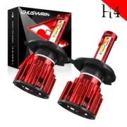 For Smart Fortwo 2016 - 2018 LED Headlight Light High Low Beam Bulbs H4 6000K (for: Smart)