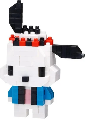 Nanoblock Sanrio Pochacco (Happi Coat) Set USA SELLER