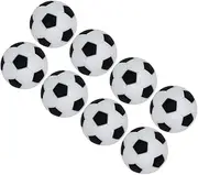 Abaodam 8Pcs Mini Foosball Balls Durable Table Soccer Game Accessories for Compatible with Various Foosball Tables for Skill Development and Fun Play
