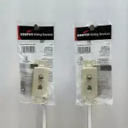 2-Pack Copper Wiring Devices 3562A Flush Voice Data & Modular Telephone Jack