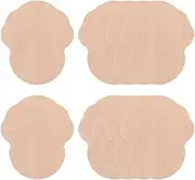 JAYIOLA 10Pcs Underarm Sweat Pad, Thin Decrease Armpit Sweat Stay Dry Traceless, Soft Disposable Armpit Patch Sweat Absorbent Patch, non woven fabric