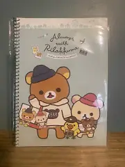 San-X Always With Rilakkuma Notebook Ring Spiral Bound Unlined Paper