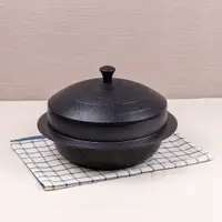 在飛比找松果購物優惠-【LaCena】 韓國製重力鑄造IH韓式炊煮鍋22cm(電磁