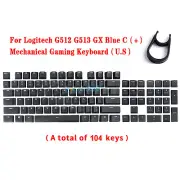 A set keycaps for Logitech G512 G513 CARBON GX Blue C Mechanical Gaming Keyboard