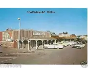 1950's Scottsdale AZ Street Scene Fridge Magnet