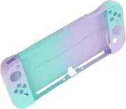 Switch Case, Gradient Colour, Scratch-Resistant, Easy Installation, Lightweight and Portable, Multiple Protection (Purple Blue)