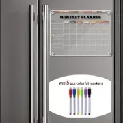 Reusable Magnetic Acrylic Calendar Universal Planner Calendar Weekly Planner