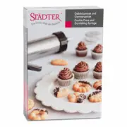 Städter pastry press for piping cookies 23 pcs cookie press pastry press 22 cm