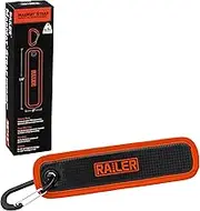 Railer MagMat Strap | Premium Magnetic Tool Pad with Carabiner. Durable Non-Slip Magnetic Tray Holds Up to 6.5lb | Efficient Tool Organizer for Workshop & Garage