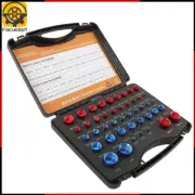 New AU Nut and bolt thread checker 23 inch and 21 meter thread gauges 44 pieces