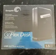 Seagate GoFlex Desk 1.5TB External 7200RPM (STAC1500100) HDD New Sealed