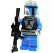 SW158 Lego Mandalorian Death Watch Warrior Minifigure with Weapon (TEMP) NEW