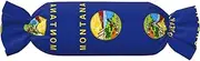 GaxfjRu Montana State Flag print Men's Crewneck Sweater Soft Casual Sweaters for Men Classic Loose Fit Pullover Sweaters
