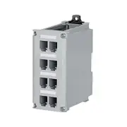 Panduit - CDPP8RG - IndustrialNet Copper DIN Rail Patch Panel polycarbonate 1 EA