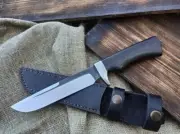 personalized knife, Yakutia knife, hand forged knife Fixed blade Russian knife