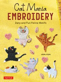 在飛比找誠品線上優惠-Cat Mania Embroidery: Zany and