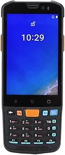 for Android 11 Barcode Scanner, 1D 2D QR Barcode Scanner NFC Reader Handheld Computer, 4GB+64GB, IP65 Rugged 4" Touch Screen Mobile Data Terminal for Warehouse Inventory