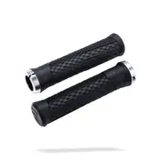 Bbb-Cycling Python Grips 142Mm Black/Lockring Dark Grey - Black Size 142mm