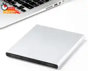 Premium Aluminum External USB 3.0 UHD 4K Blu-Ray Writer Super Drive for PC and M