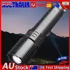 LED Portable Flashlight 1200Mah Telescopic Zoomable Flashlight for Emergency Use