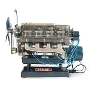 Machine Works Interactive V8 Engine Kids/Childrens Building Play Toy 10+