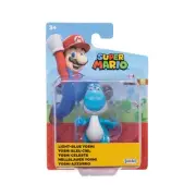 Nintendo - Super Mario Bros - 2.5" articulated figure - Sky Blue Yoshi Figures